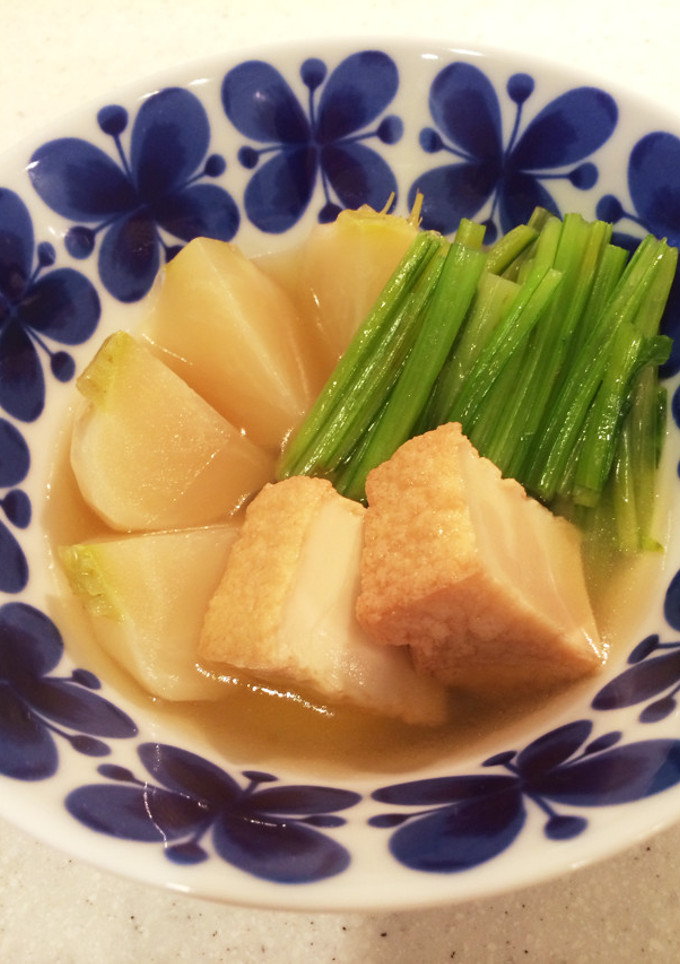 簡単☆かぶと厚揚げの煮物-レシピのメイン写真