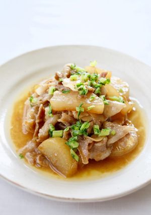 簡単煮物♪豚ばら大根（ガーリックバター）-レシピのメイン写真