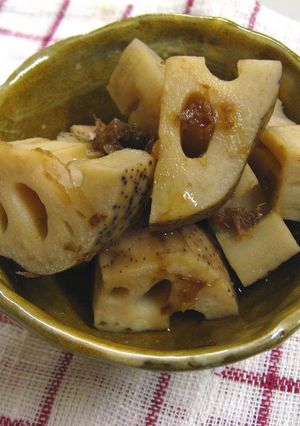 れんこんのおかか煮-レシピのメイン写真