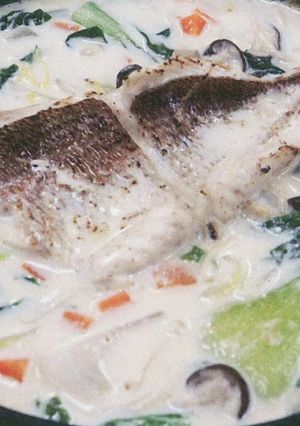 鯛の濃厚クリーム煮-レシピのメイン写真