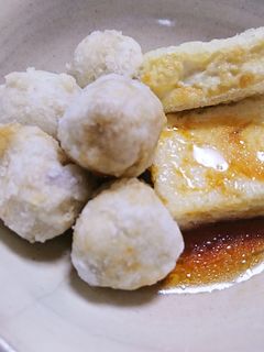 揚げ出し豆腐と里芋団子-レシピのメイン写真