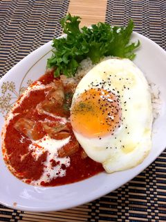 鶏肉のトマトチーズソース煮ライス-レシピのメイン写真