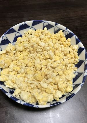 低糖質 糖質制限 そぼろ豆腐卵-レシピのメイン写真
