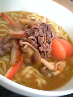 肉カレーうどん (艶うどん使用)-レシピのメイン写真