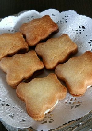 ホワイトチョコサンドクッキー♪-レシピのメイン写真