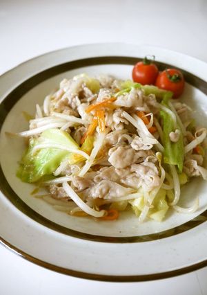 簡単＆節約☆ミックス野菜de肉野菜炒め♪-レシピのメイン写真