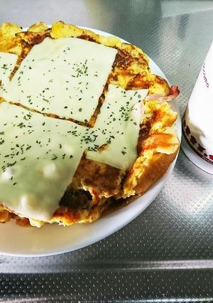 ★パンの耳だけの塩味フレンチトースト★-レシピのメイン写真