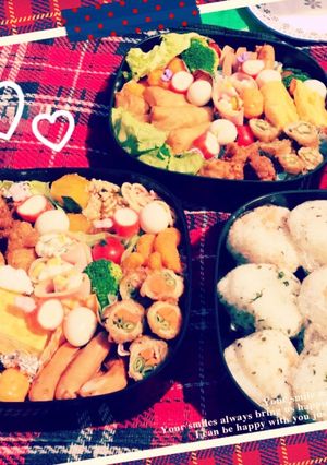 手抜きすぎるお花見お弁当-レシピのメイン写真