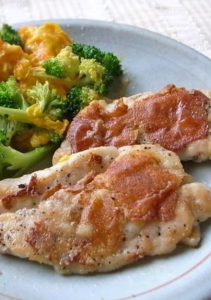鶏ささみのカリカリチーズ焼き-レシピのメイン写真