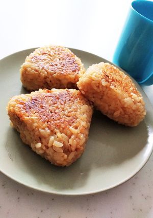 チーズおかか焼おにぎり♬運動会に♬-レシピのメイン写真