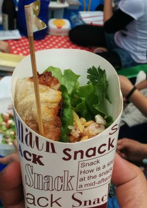 【お花見】簡単タイ風春巻き-レシピのメイン写真