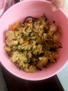 炊飯器でカレーピラフ☆幼児食-レシピのメイン写真