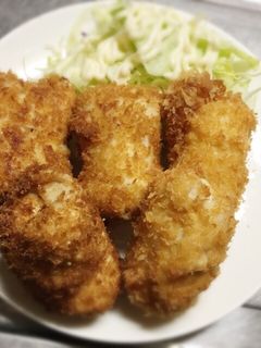 チーズ入りささみフライ-レシピのメイン写真