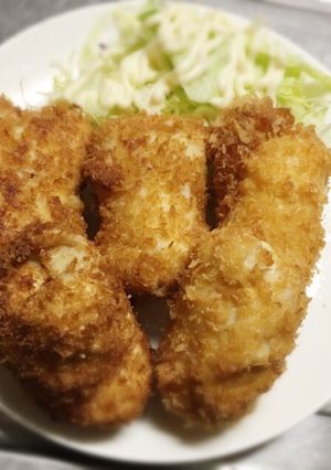 チーズ入りささみフライ-レシピのメイン写真