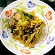 減塩 豚肉と青梗菜の炒め物