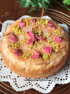 ウィークエンド風桜風味のパウンドケーキ-レシピのメイン写真