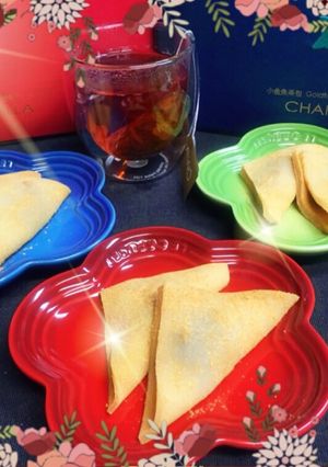 手作り粒あん入り♡シナモン風味な生八ツ橋-レシピのメイン写真