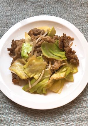 みずっぽくない☆回鍋肉風！豚の味噌炒め-レシピのメイン写真