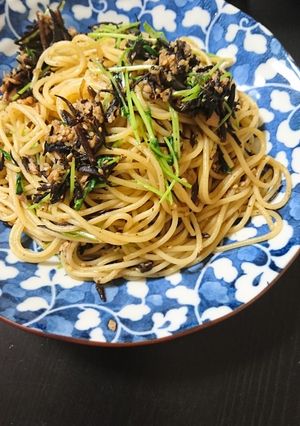 冷蔵庫が空っぽ!のときのパスタ-レシピのメイン写真