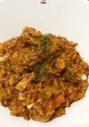 さば缶がいい味出してる簡単トマトリゾット-レシピのメイン写真