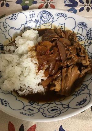 赤味噌で和風ハヤシライス-レシピのメイン写真