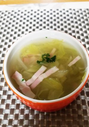 キャベツの中華スープ-レシピのメイン写真