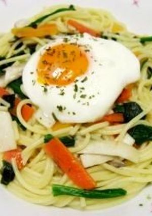 永谷園♪お吸い物パスタ-レシピのメイン写真