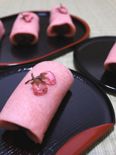 【和菓子】簡単手作り!関東風桜餅♪-レシピのメイン写真