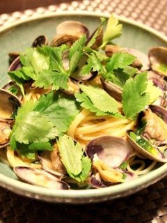 和風ボンゴレビアンコあさりの酒蒸しパスタ-レシピのメイン写真