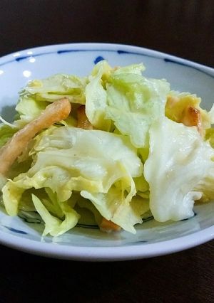 簡単で美味しい!! レタスの酢味噌和え-レシピのメイン写真