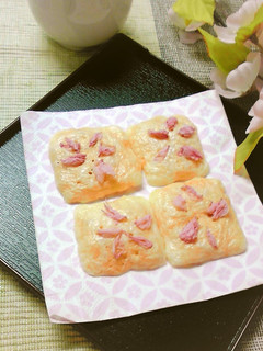 桜のチーズ煎餅-レシピのメイン写真