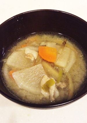 ホットクックで豚汁-レシピのメイン写真