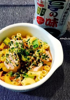 味噌味☆まかろにサラダ-レシピのメイン写真