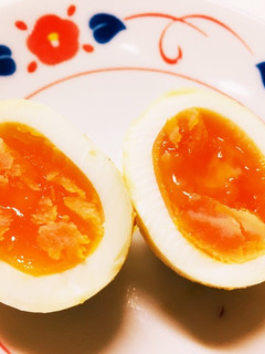 ピリ辛!液みそ豆板醤煮玉子-レシピのメイン写真
