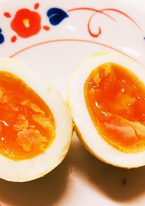ピリ辛！液みそ豆板醤煮玉子-レシピのメイン写真