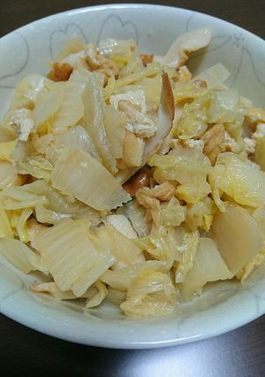 液みそで超かんたん白菜のうま煮★-レシピのメイン写真