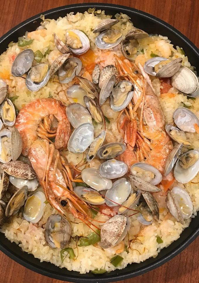 魚介のダシで簡単！ごちそうパエリア-レシピのメイン写真