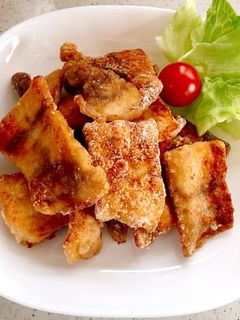 かじきで☆カレーマヨ竜田揚げ-レシピのメイン写真