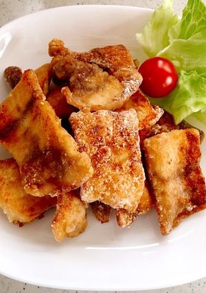 かじきで☆カレーマヨ竜田揚げ-レシピのメイン写真