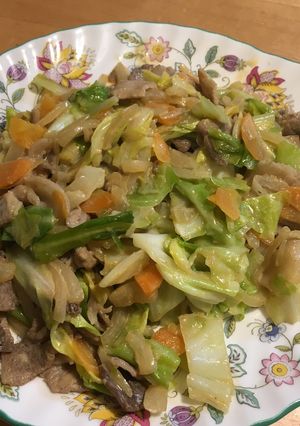 マヨソース野菜炒め！！-レシピのメイン写真