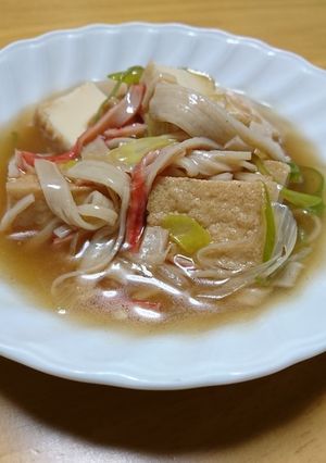 簡単　厚揚げのあんかけ煮-レシピのメイン写真