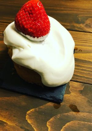 HMとミルキーソフトのスフレカップケーキ-レシピのメイン写真