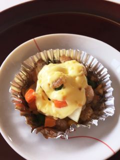 お弁当にシーフードミックスマヨネーズ焼き-レシピのメイン写真