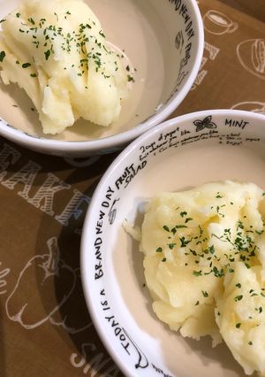 電子レンジで簡単マッシュポテト！-レシピのメイン写真