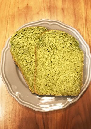 HB早焼き♪ほうれん草たっぷり食パン-レシピのメイン写真