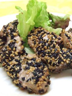 胡麻たっぷり♪鰹のさっぱり焼き-レシピのメイン写真