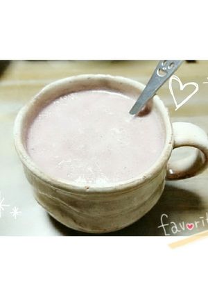 カクテル☆ブルーベリーのワインソイミルク-レシピのメイン写真