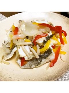 鱈と野菜のフライパン蒸し-レシピのメイン写真