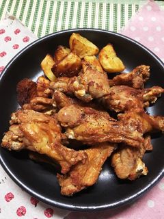 鶏手羽元のオリーブオイル揚げ煮-レシピのメイン写真