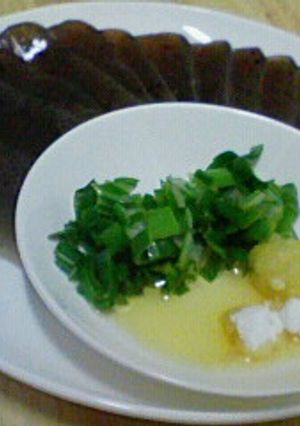 コンニャクでレバ刺♪-レシピのメイン写真